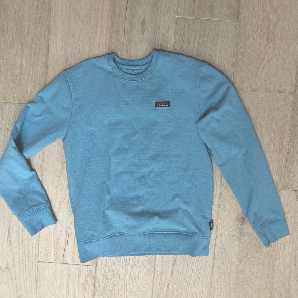 Patagonia Uprisal Crew Sweatshirt - Baby Blue S